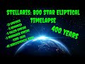 Stellaris: 800 Star Eliptical Timelapse(308x Speed)
