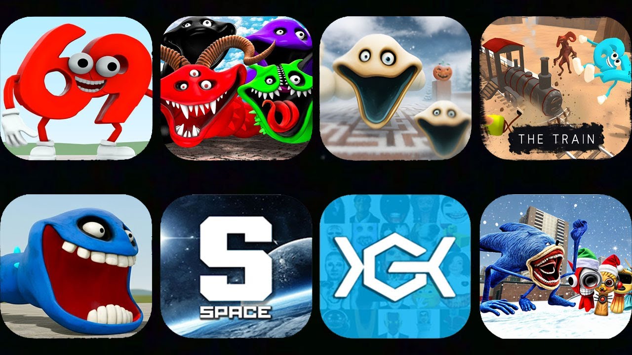 Nextbots Mod Update 10.0.6 NEW HUNGRY SNAKE,HUNGRY WORM'S FAMILY,AMY SONIC TAPES in Sandbox in Space