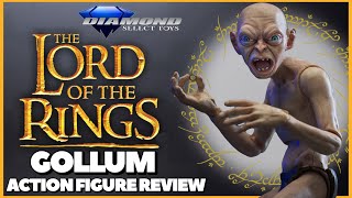 DELUXE GOLLUM Action Figure Review | Diamond Select Toys | LORD OF THE RINGS | Jacobs Toys