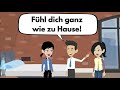 Deutsch lernen mit Geschichten | Sarah studiert in Deutschland - Ep 2 Fühl dich ganz vie zu Hause