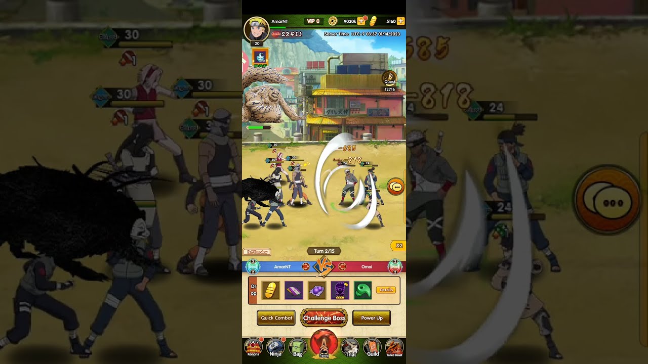 Gameplay - Ninja Battle : Heroes Assembly Part 3