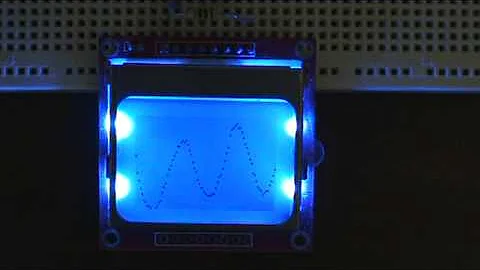 Simple Arduino Oscope