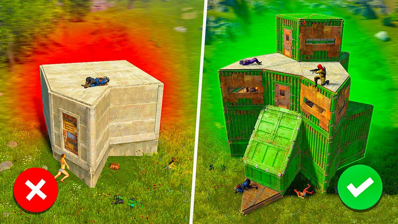 ЛУЧШИЙ СТАРТОВЫЙ ДОМ ДЛЯ СОЛО/ДУО В RUST / РАСТ