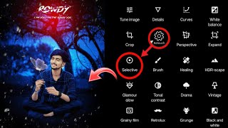 Snapseed Background Colour Change Tutorial 🐻‍❄️ Photo editing With Butterfly 🦋 Background face white screenshot 1