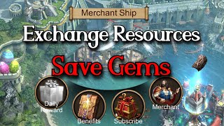 War and Order: Use only resources to get valuable items and save gems