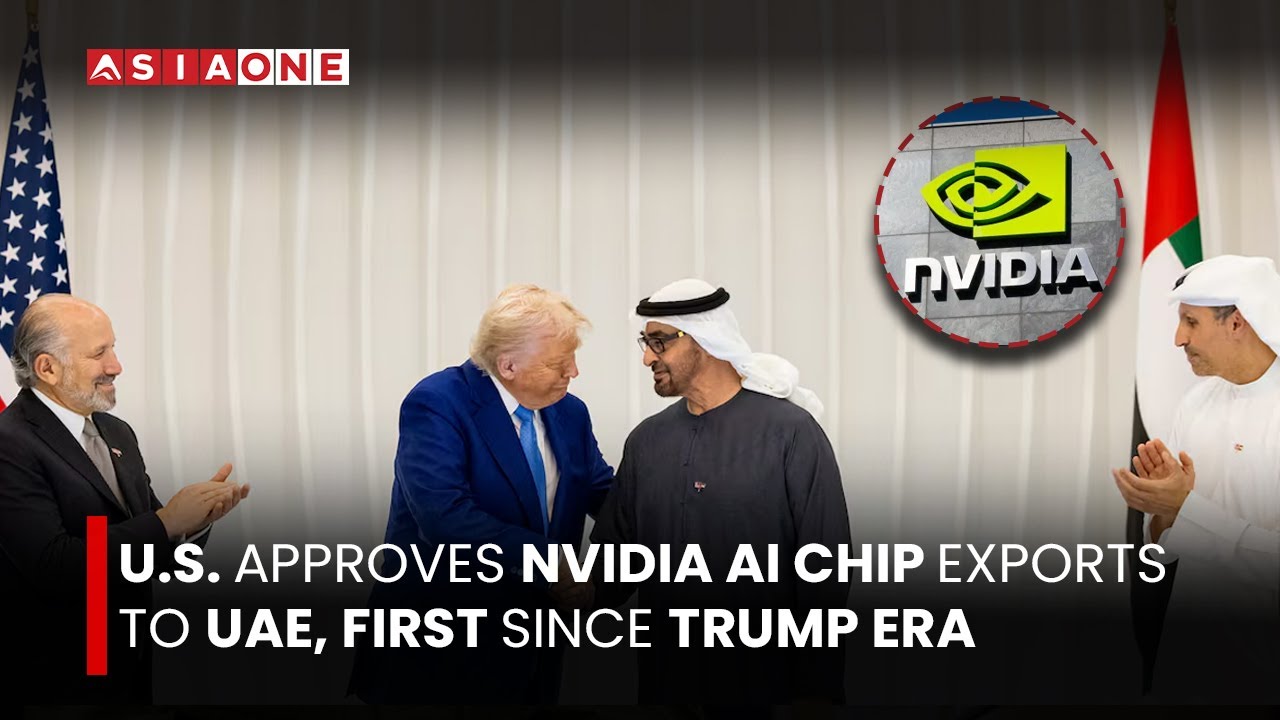 U.S. Approves Nvidia Chips for Export to UAE | Marks First AI Chip Deal Since Trump Administration