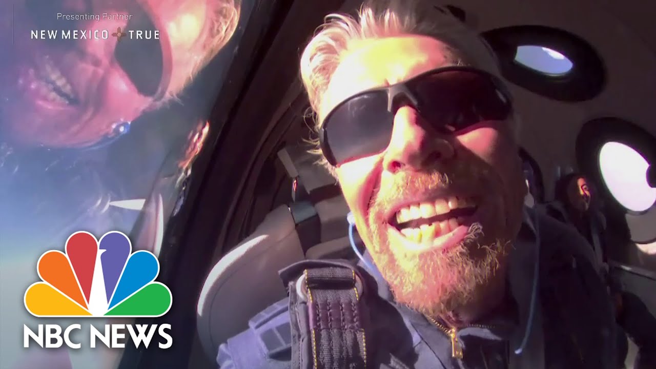 Richard Brandon Reacts To View From Rocket: 'Space Is A Beautiful Place'