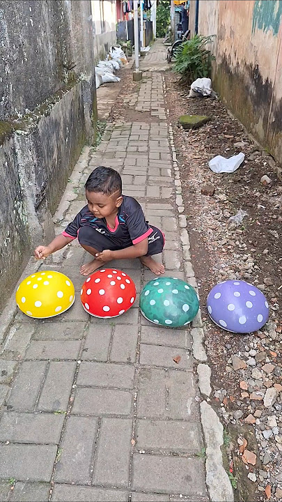 Balon Meletus, Balon warna warni #balon #balonmeletus #balonwarnawarni