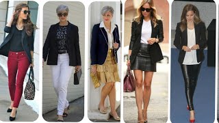 MODA BLAZERS NEGRO ? COMBINACIONES DE OUTFITS PARA VESTIR ELEGANTE PARA  CUALQUIER TIPO DE OCASIÓN - YouTube