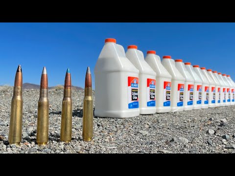 how much glue does it take to stop 50bmg?