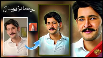 Smudge Digital painting | Digital portrait | Autodesk mobile | Autodesk sketchbook | Telugu Tutorial