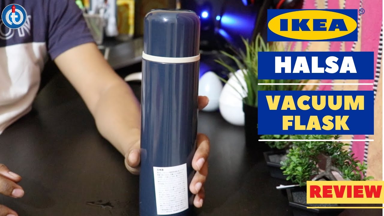 UTRUSTNING Steel vacuum flask, 34 oz - IKEA