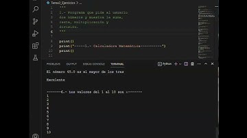 Tarea3 Ejercicios Python