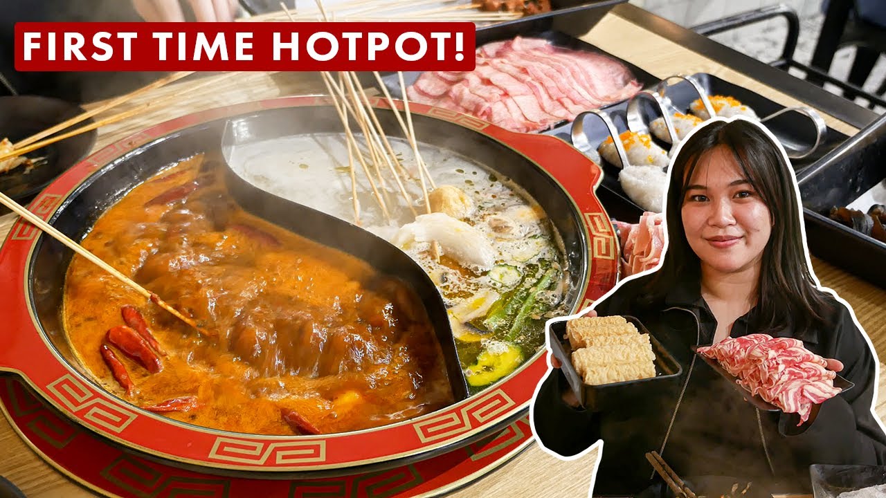 Trying HOTPOT for the FIRST TIME + Our Favourite Coffee Spot in