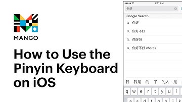 How to Use the Pinyin Keyboard on iOS - Typing in Chinese