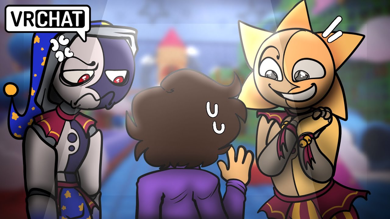 Michael Afton Meets SUN AND MOON! In VRChat