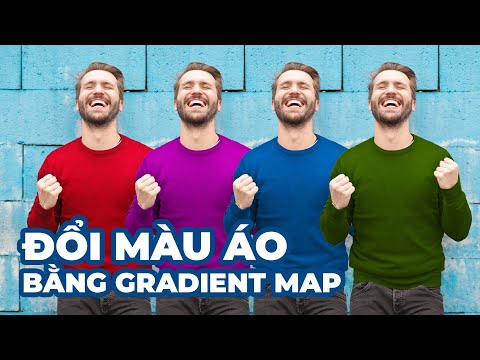 Thay đổi bất kỳ màu đối tượng nào bằng cách sử dụng Gradient Map |  Thụy Uyên