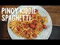 SWEET FILIPINO SPAGHETTI (Do not watch if you are Italian)