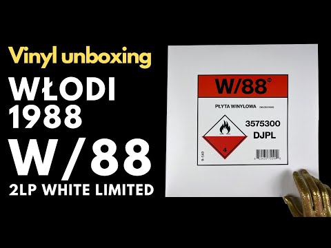 Włodi — WŁODI / 1988 "W/88" Limited White 2LP  (Vinyl Unboxing)