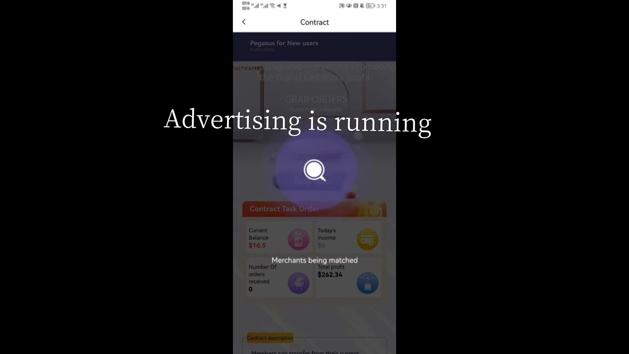 How to complete my ad click task?