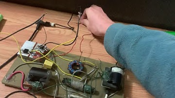 Two tiny flyback transformers in series driven by a ZVS driver