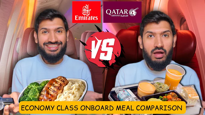 Economy Class Meal Onboard Emirates and Qatar Airways, Which is best 2025?