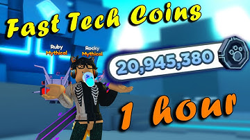 The Best Method to Get Tech Coins FAST in Pet Simulator X (Roblox)