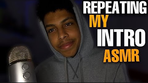 ASMR Repeating My Intro "HELLO GUYS" For 1HOUR To Help You Sleep (SUPER TINGLY)