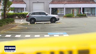 Tacoma police investigate double homicide on commercial parking lot