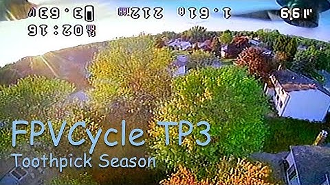 Toothpick Season! #TP3 #FPVFreestyle #FPV