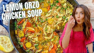 Lemon Chicken Orzo Soup: Healthy and BudgetFriendly!