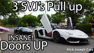 This Lamborghini Aventador SVJ Drives with the Doors OPEN and It's INSANELY CRAZY!