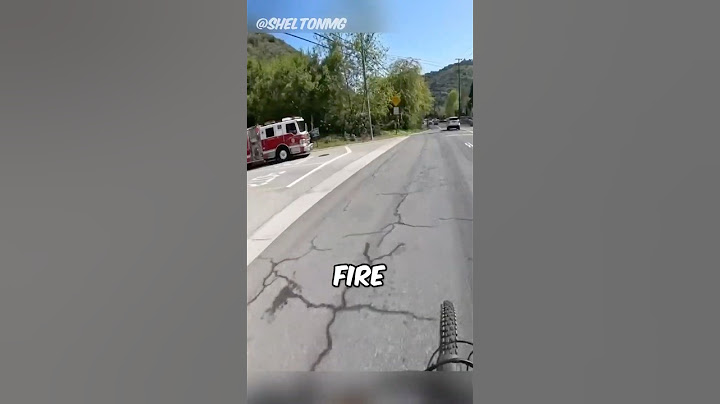 Biker's Crazy Move Left Firefighters Cheering! 😎👏