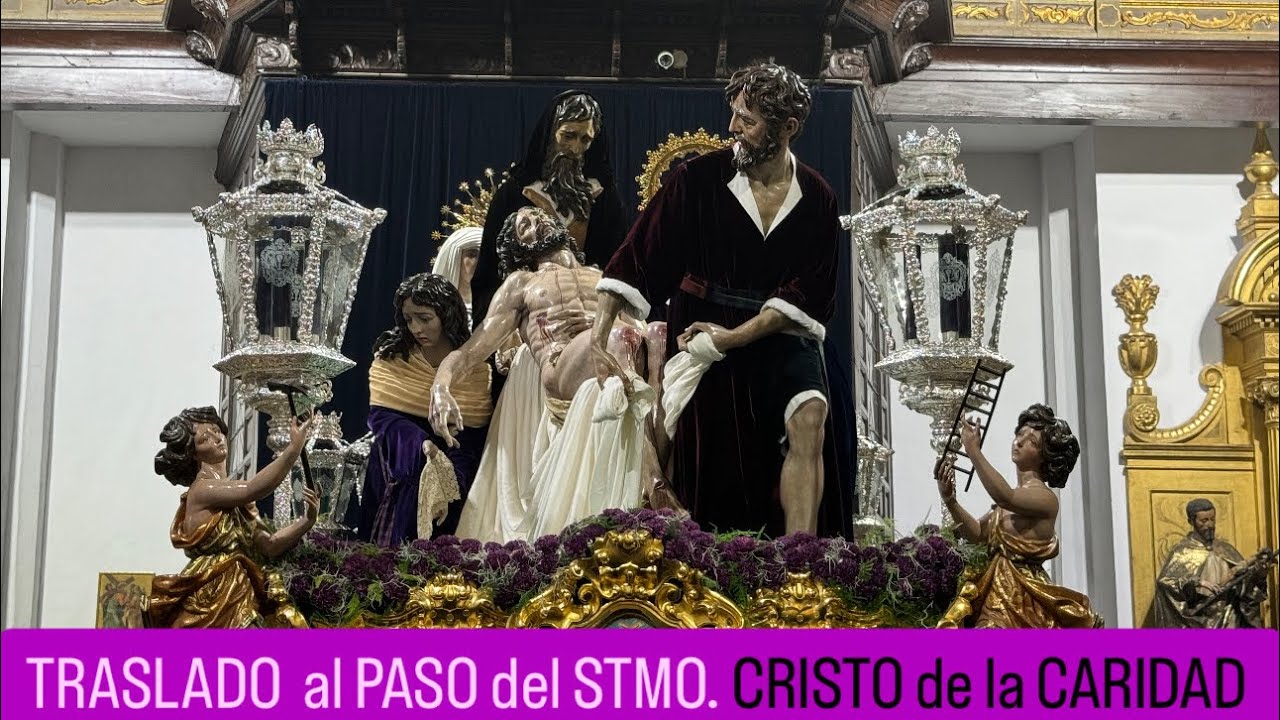 2025 TRASLADO al paso del Stmo. CRISTO de la CARIDAD #santamarta #caridad #cristo #semanasanta