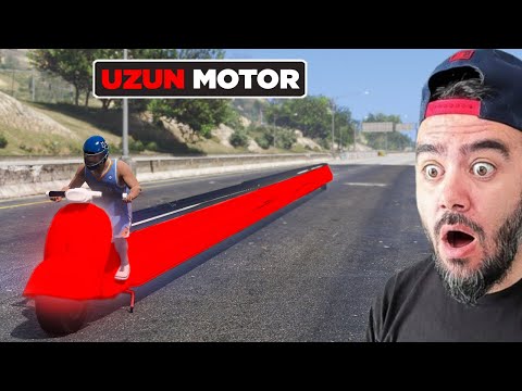 YOLDA EN UZUN MOTORSIKLETI BULDUM HERKES ŞAŞIRDI - GTA 5 MODS