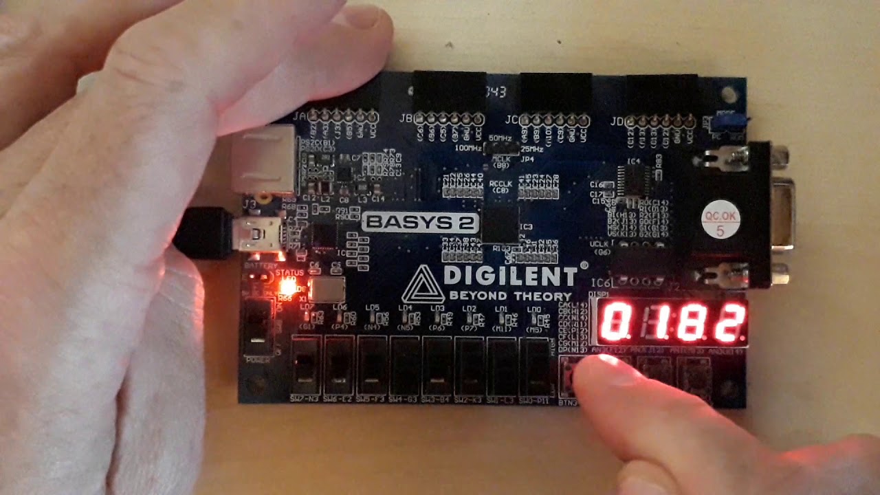 4 bit multiplier coded in VHDL YouTube