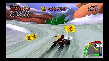 CTR: Relic Race - Blizzard Bluff