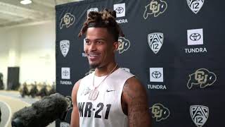 Xavier Weaver runs a 4.42 and talks his Pro Day experience