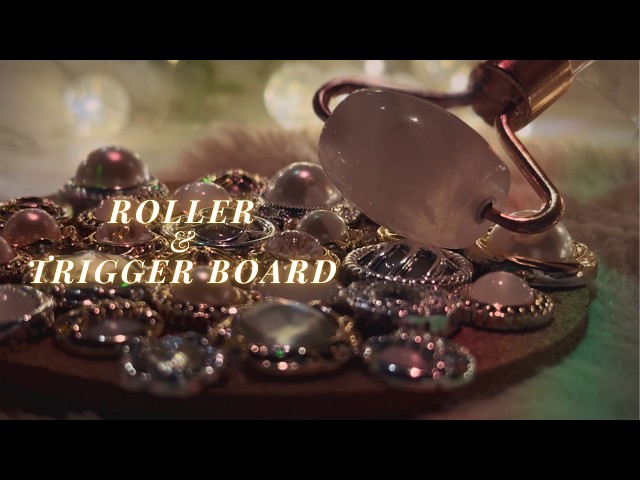 ASMR Roller & Trigger Board 🍃 Soothing LoFi Sounds for Deep Rest (with BGM)