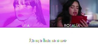 New Woman Lisa Ft. Rosalía Color Coded Lyrics