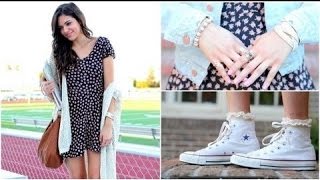 Perfect Back to School Hair, Makeup & Outfit!