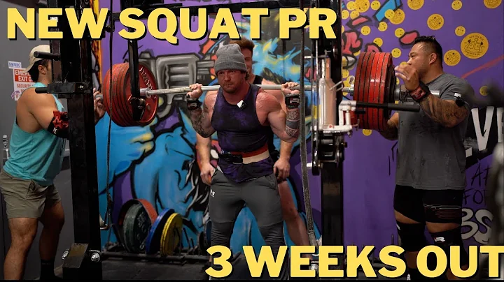 My Biggest Squat Yet | 3 Weeks Out