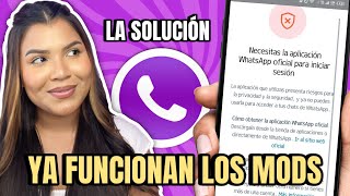 WHATSAPP PLUS ✅ CÓMO SOLUCIONAR ERROR NECESITAS LA APLICACIÓN OFICIAL by KEYLILUZTIPS 99,590 views 1 month ago 10 minutes, 36 seconds