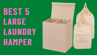 Best Large Laundry Hamper 2022? Top 5 Large Laundry Hamper review. [Buying Guide]