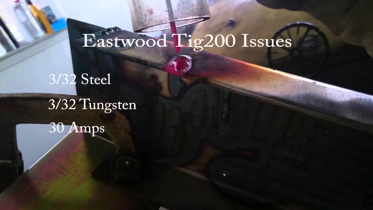 Eastwood Tig200 Issues Continue - YouTube