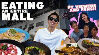 EATING EVERYTHING AT BEDOK MALL with OUR VIEWERS! | Epic Cheat Day Adventure!