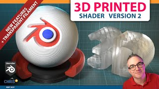 3D PRINTED Shader V2 | Blender