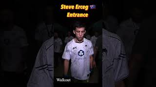 Steve Erceg Entrance | Walkout #shorts #mma #ufc #ufc301 #ufcfightnight