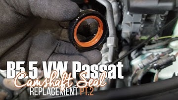 VW B5/B5.5 V6 2.8L Passat Camshaft Seal Replacement - Timing Belt Install-Part2/2