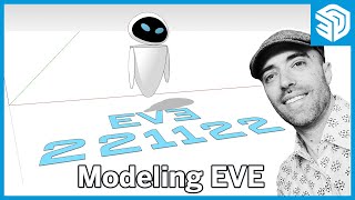 Palindrome Day - Modeling EVE from WALL•E